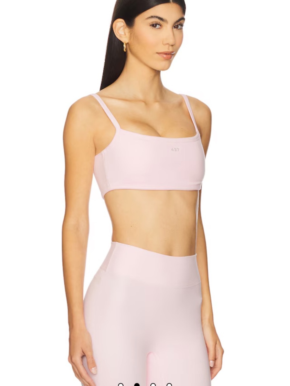 437 The Micro Bra in Powder Pink